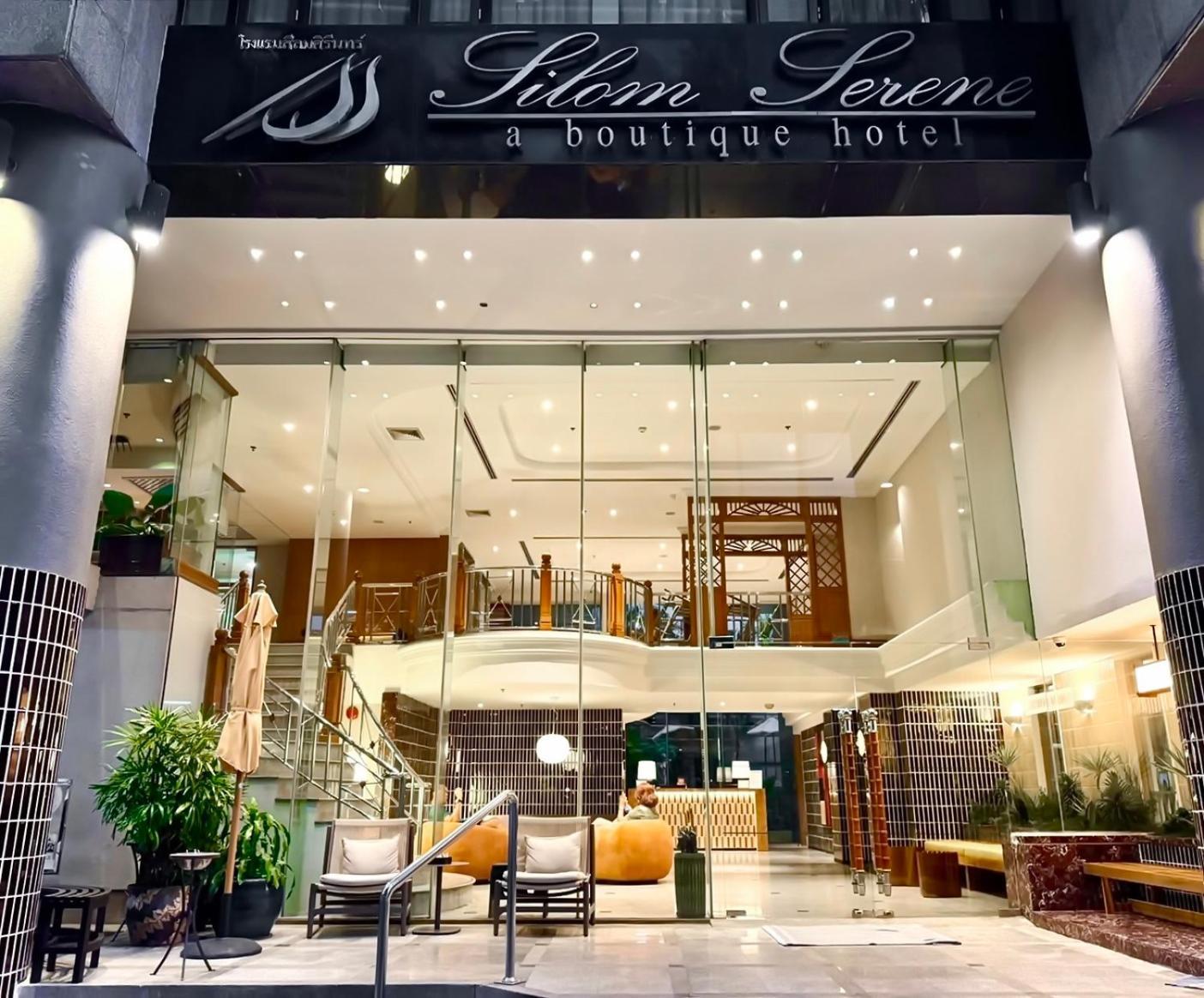 Silom Serene A Boutique Hotel Бангкок Экстерьер фото